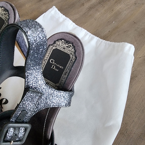 Christian Dior Sparkle Sandals - Picture 3 of 6